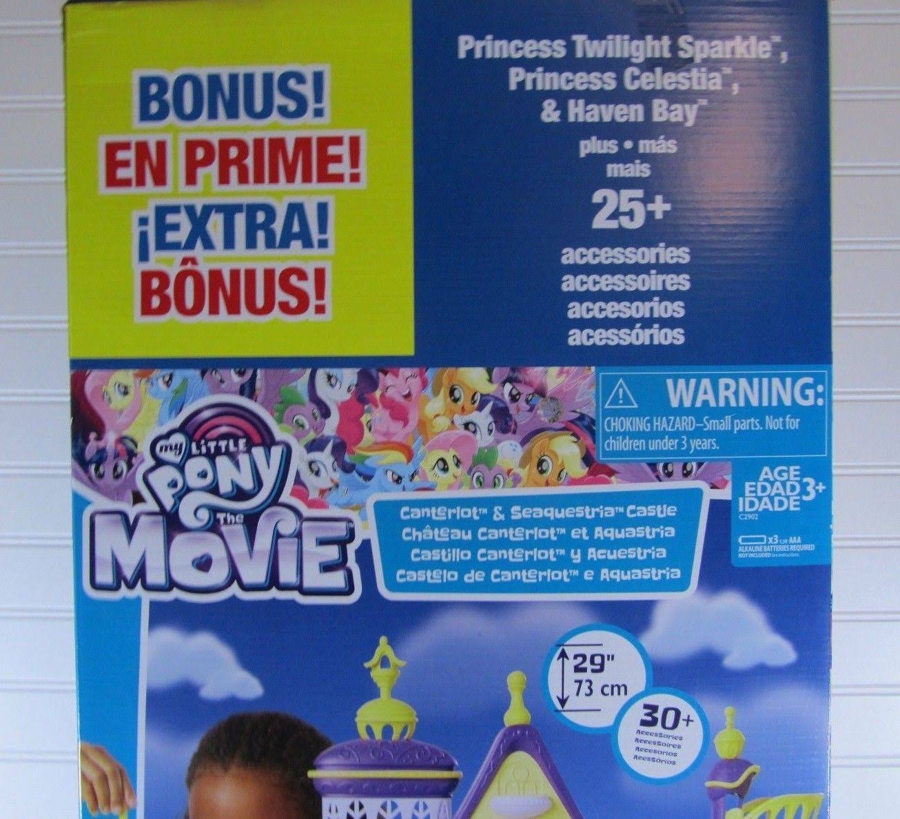 My Little Pony The Movie Canterlot u0026 Seaquestria Castle with Friends