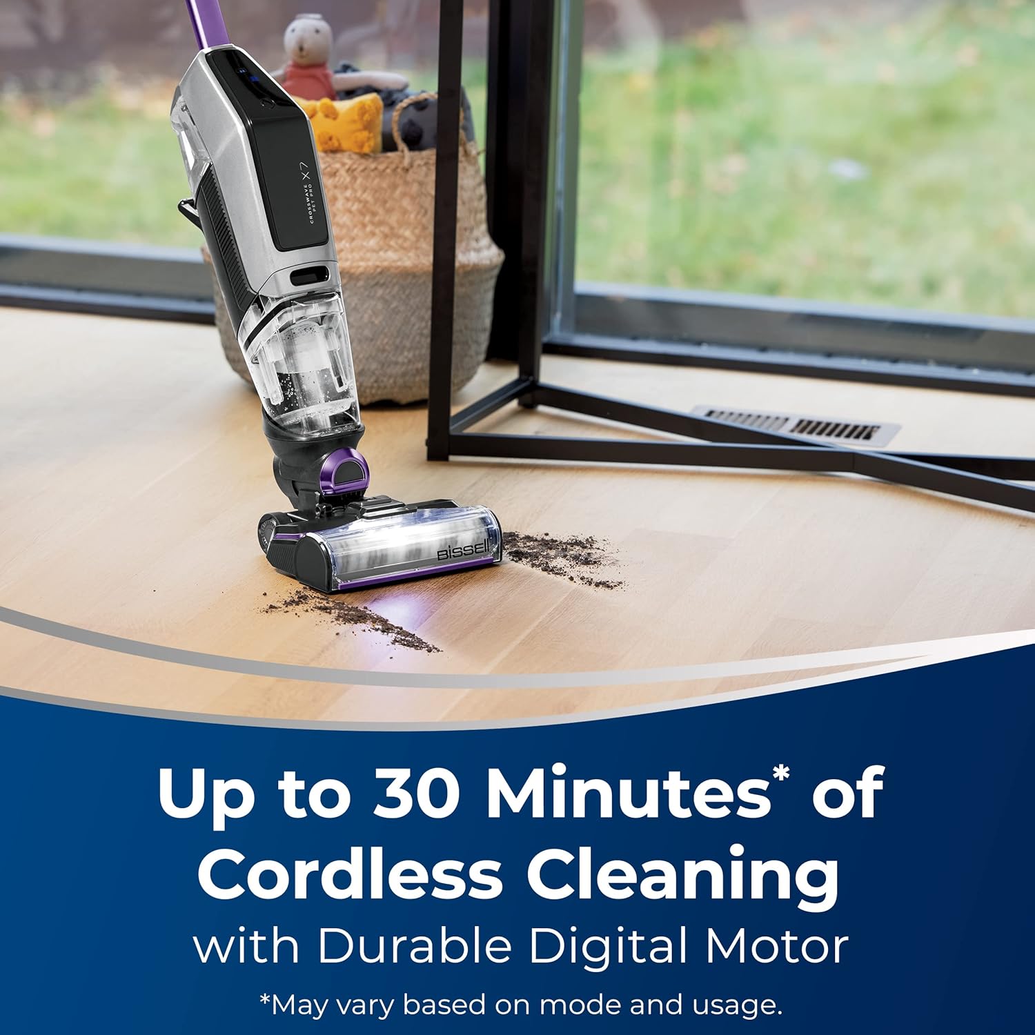 BISSELL CrossWave X7 Cordless Pet Pro Multi-Surface Wet Dry Vacuum with WiFi Connectivity, 3279