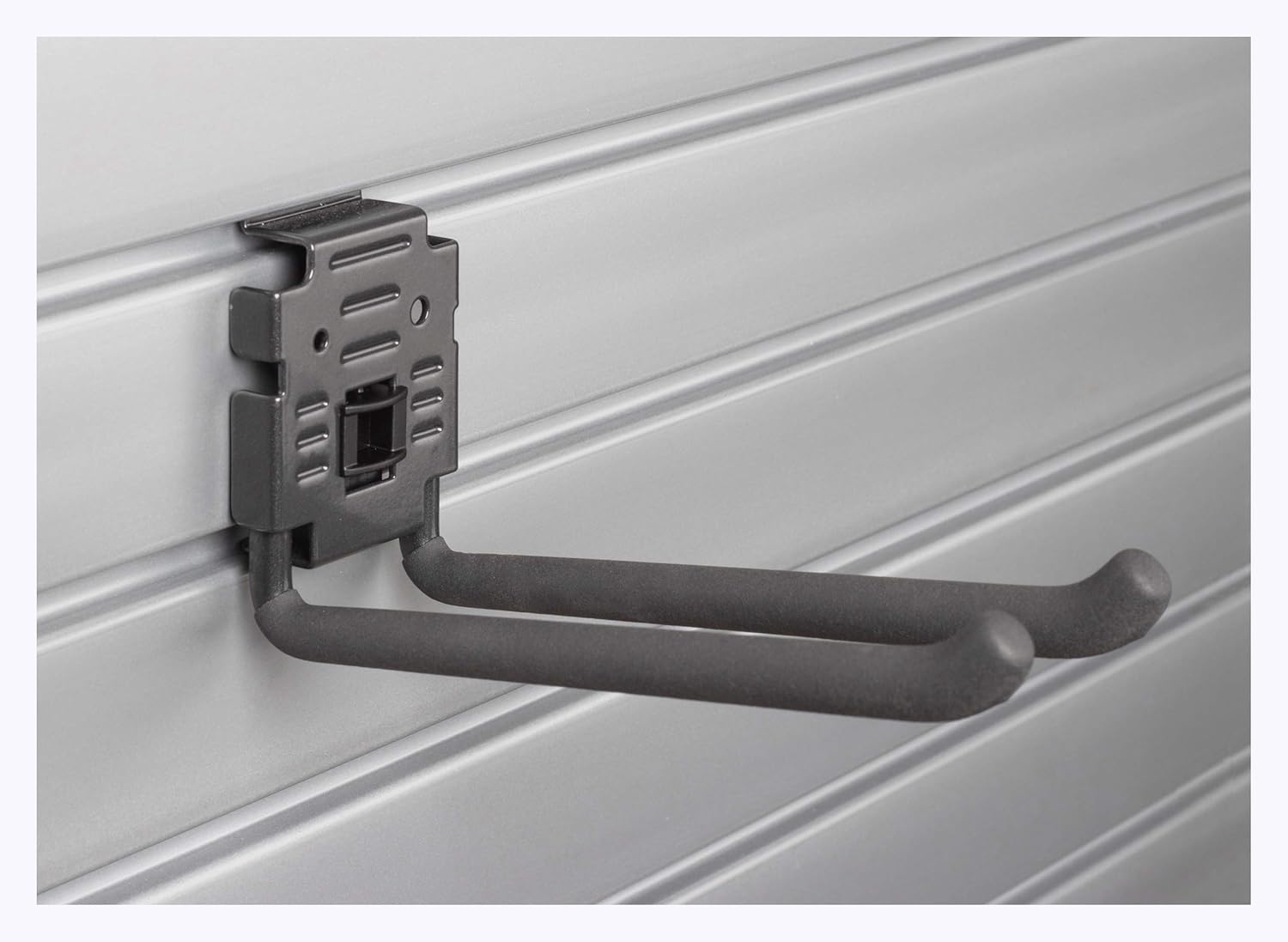 HandiWall Sports Accessory Kit with Locking Bracket Hooks for Slatwall Panel Organization