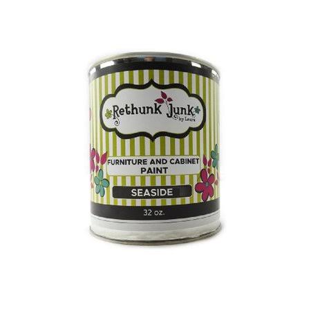 Rethunk Junk by Laura Furniture u0026 Cabinet Paint (Quart, Seaside)