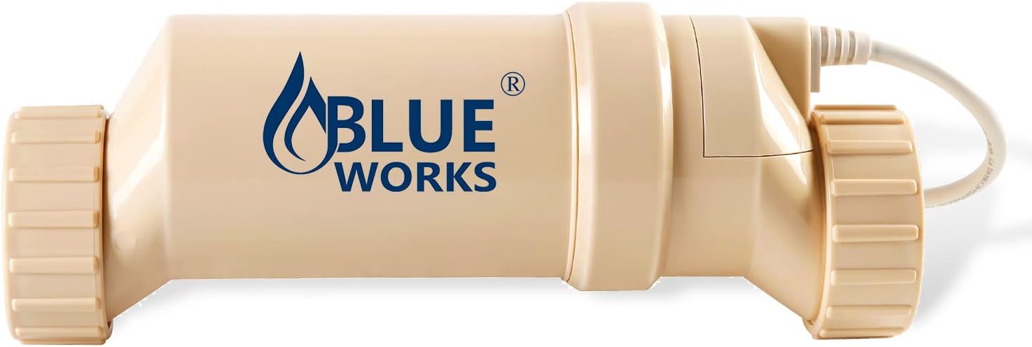 BLUE WORKS Salt Cell Model Number: BLW1T15H, Compatible with Hayward Aquarite Salt Cell Model Number: T-CELL-15 for Salt Pool | Cell Plates provided by American Company