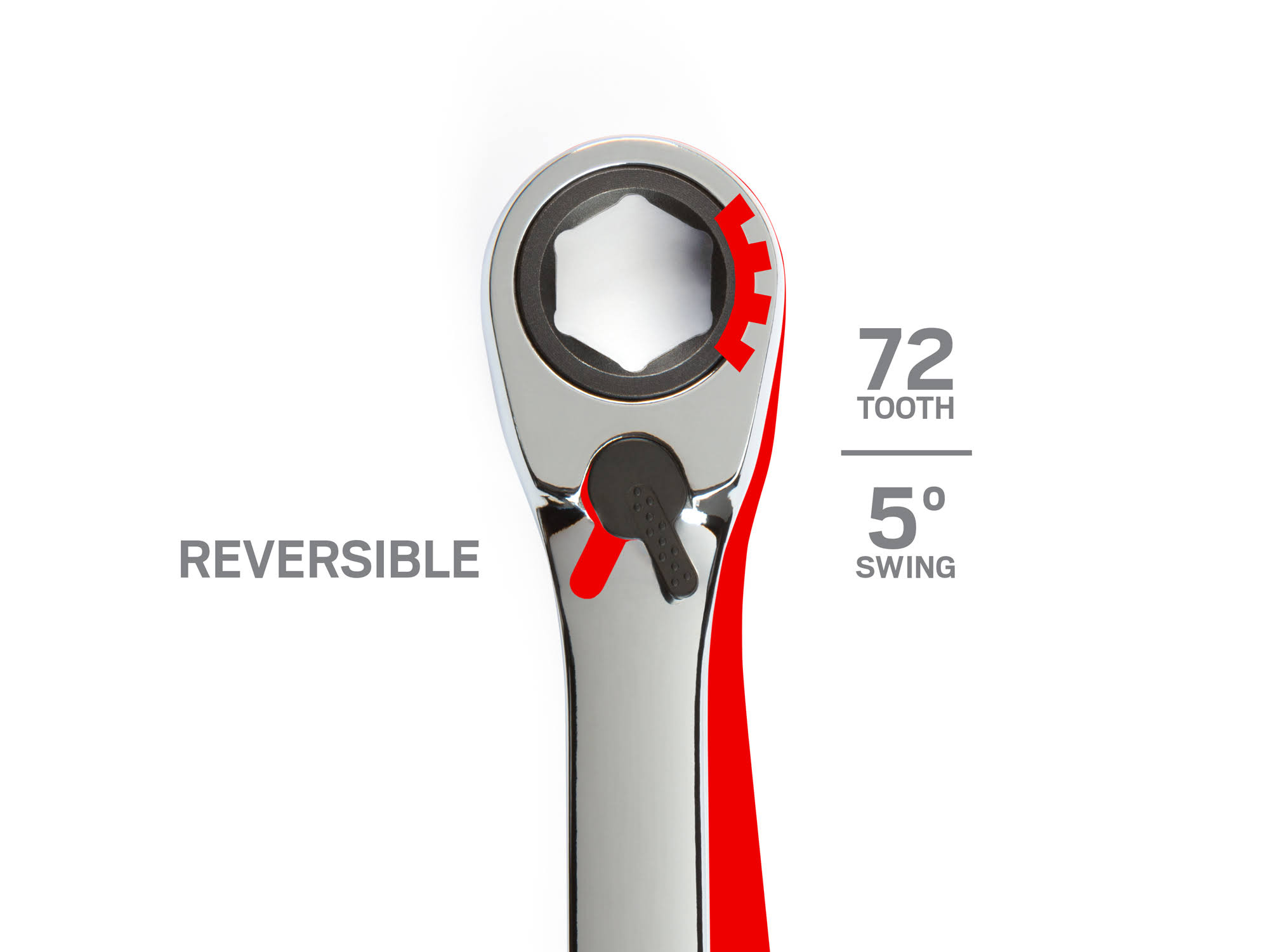 Tekton Stubby Reversible Ratcheting Combination Wrench Set, 12-Piece (8-19 mm) - Keeper | WRN51170