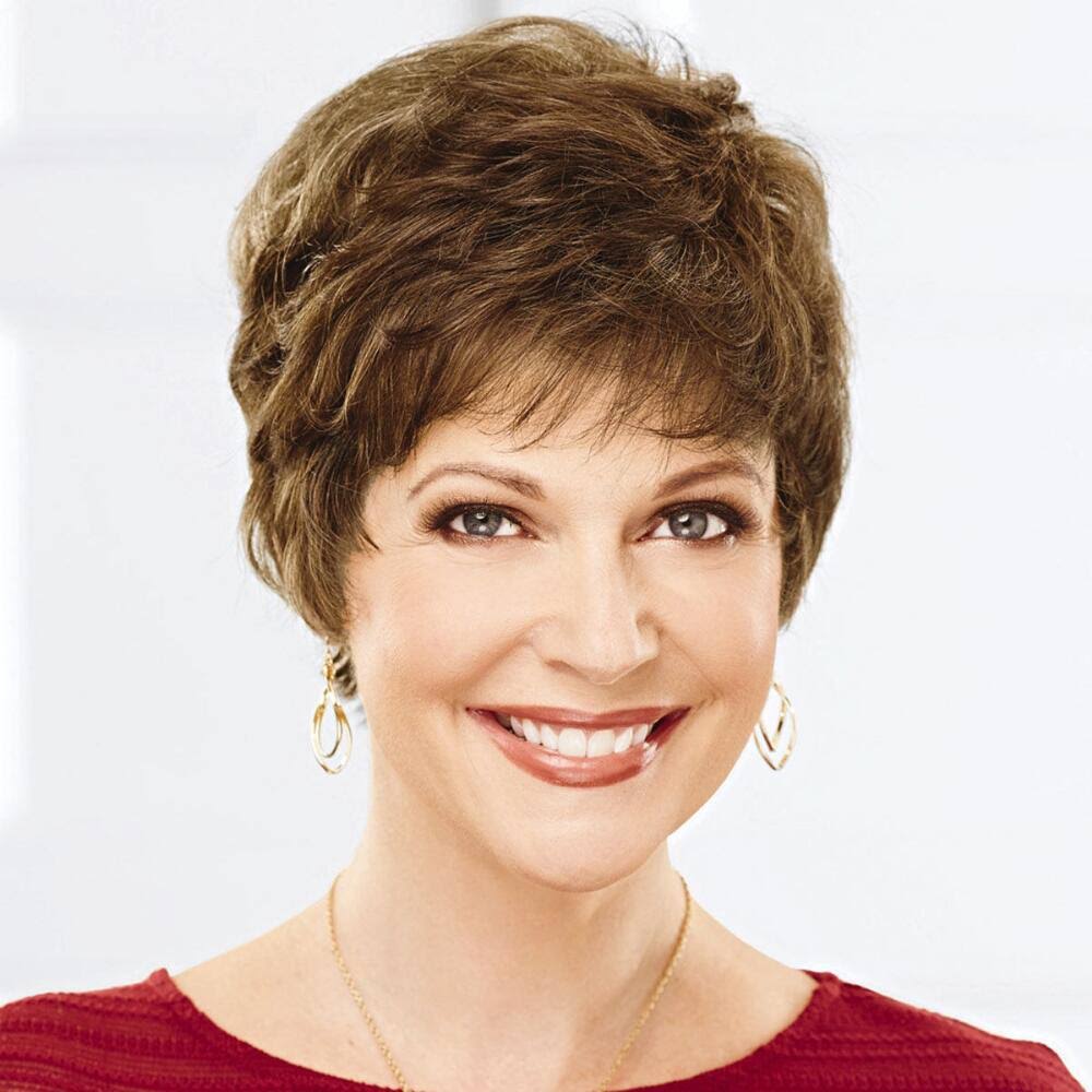 Delicate Touch Human Hair Wiglet Hairpiece by Paula Young in Brunette
