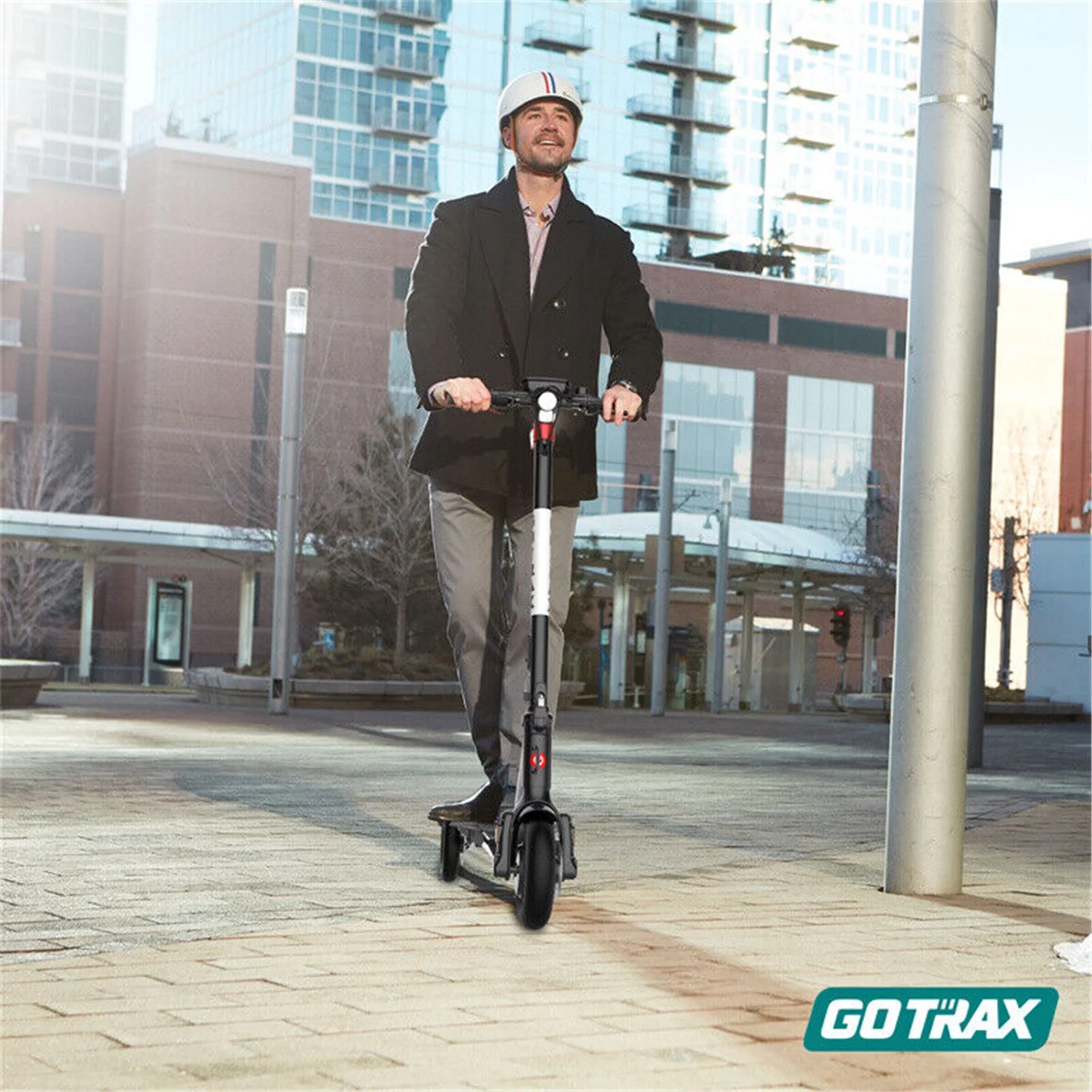 GOTRAX G Pro Electric Scooter Adults - 3 Wheels Folding Scooter for Commuters - 15.5mph, 24 mile
