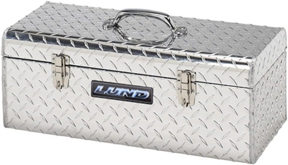 Lund Specialty Storage Box Brite Universal Aluminum | Dim A: 24.000,Dim B: 9.750,Dim C: 9.000