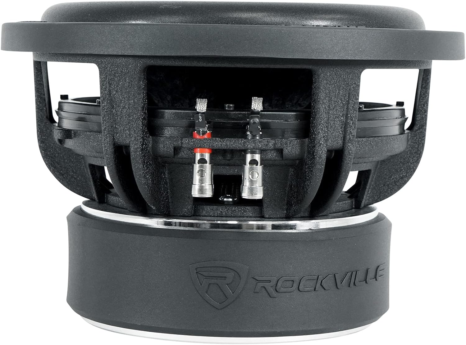 (2) Rockville W10K9D2 10" 6400w Subwoofers+Sealed Sub Box+Mono Amplifier+Amp Kit