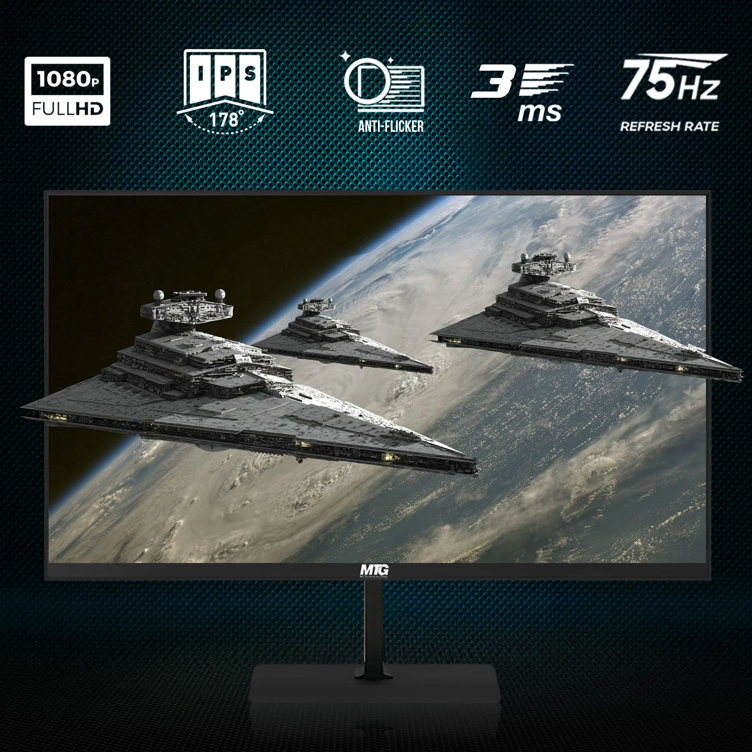 Restored Gaming Desktop PC, Intel Core i5 6th Gen, TechMagnet Zeus, AMD RX 550 Graphics, 32GB RAM, 240GB SSD + 3TB HDD, MTG New 24 Inch Dual Monitor, Gaming Kit Webcam, Win 10 Pro (Renewed)