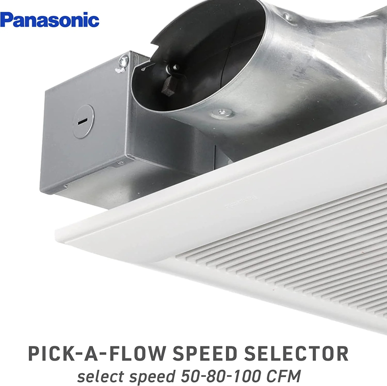 Panasonic Fv-0510Vs1 100 Cfm 0.9 Sone Ceiling Mounted Hvi Certified Exhaust Fan - White