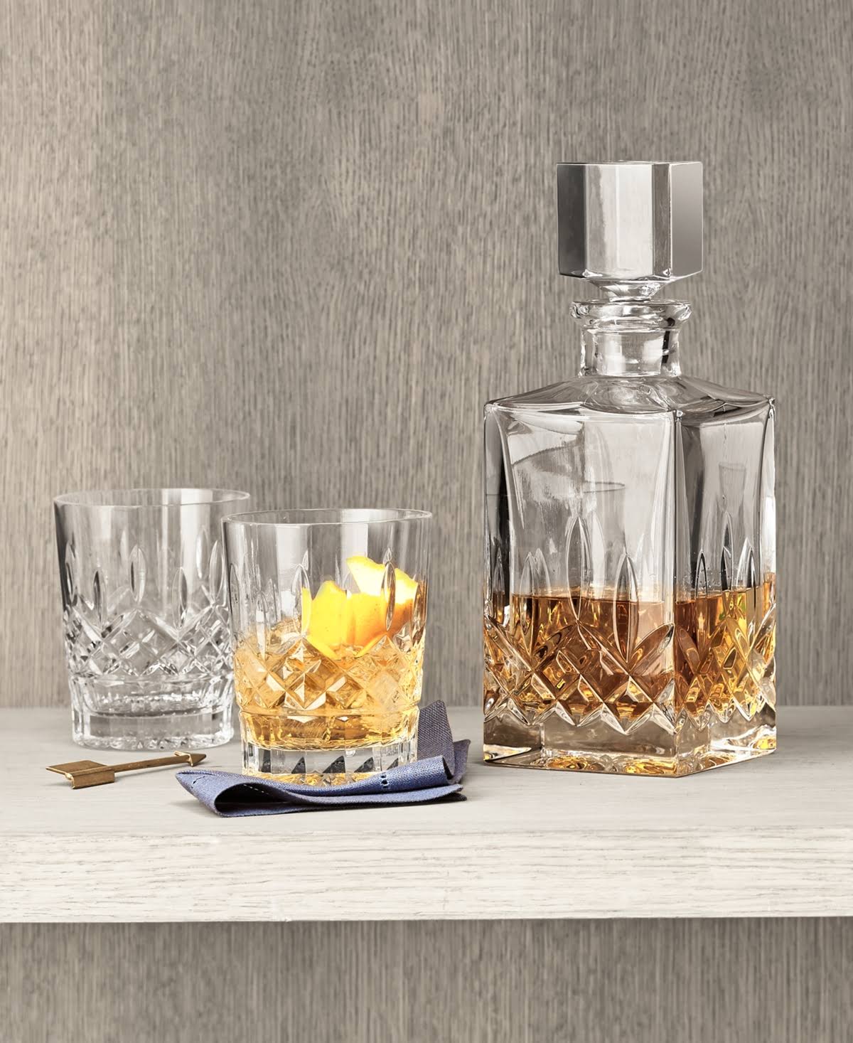 Waterford Lismore Square Decanter