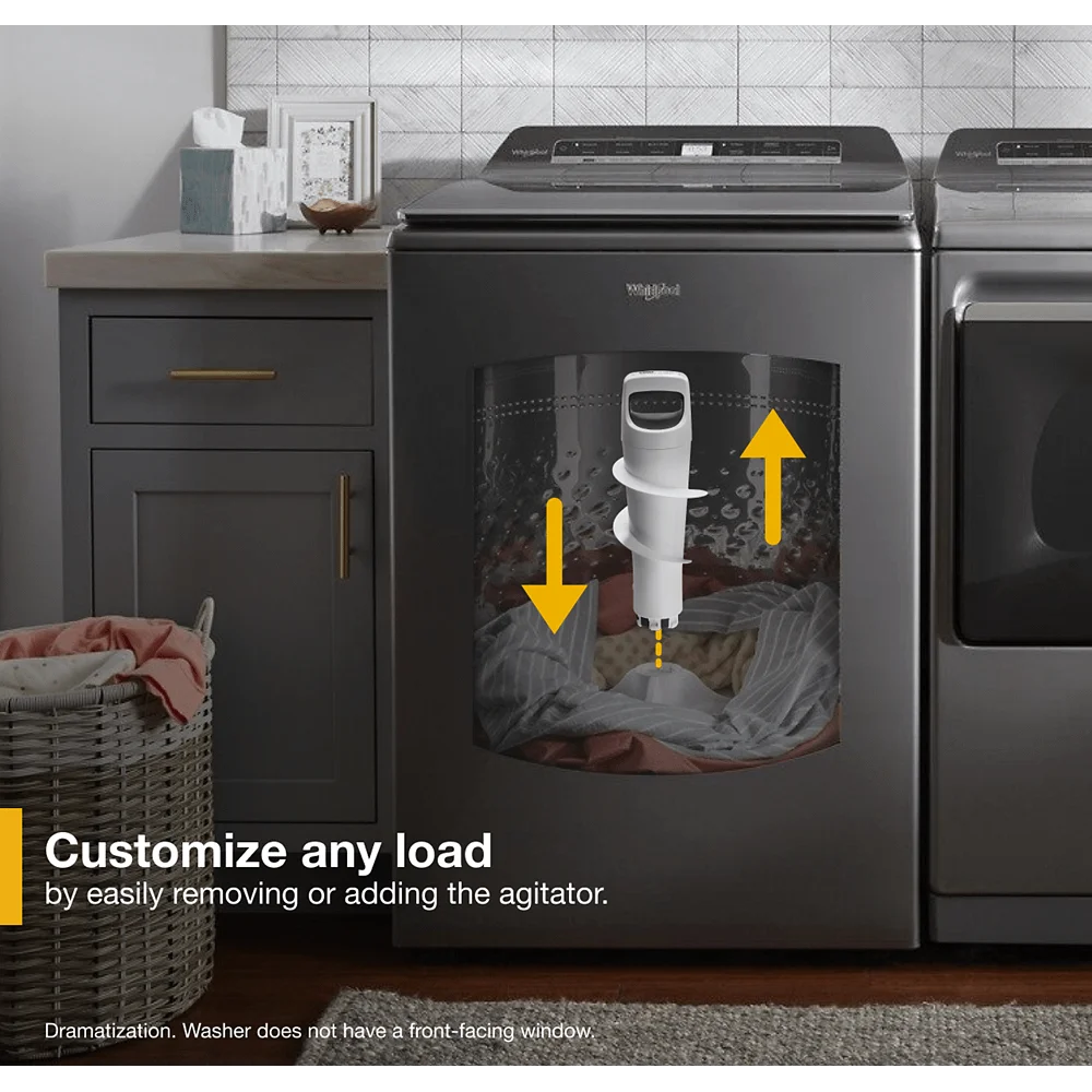 WHIRLPOOL WTW8127LC  TRADITIONAL TOP LOAD WASHER White