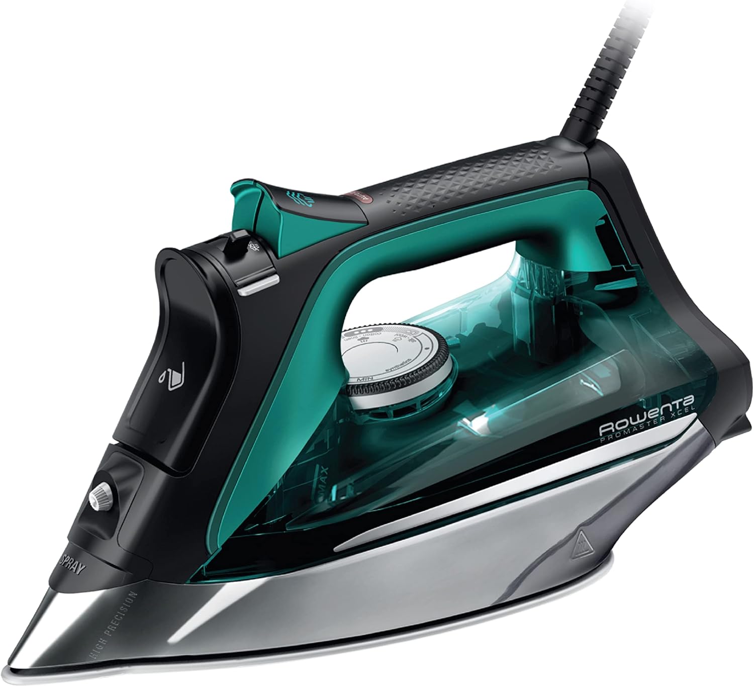 Rowenta Pro Master Stainless Steel Soleplate Steam Iron & Focus Stainless Steel Soleplate Steam Iron