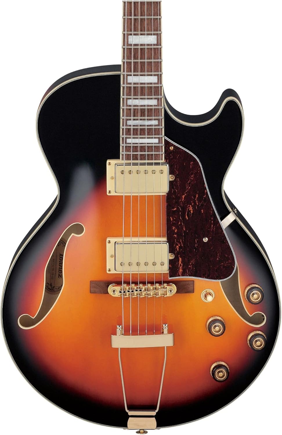 Ibanez AG75G Artcore Full-Hollow Brown Sunburst