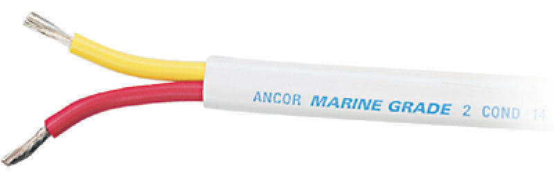 Ancor 123705 Safety 6/2 AWG 50& Red/Yellow Flat Duplex Cable