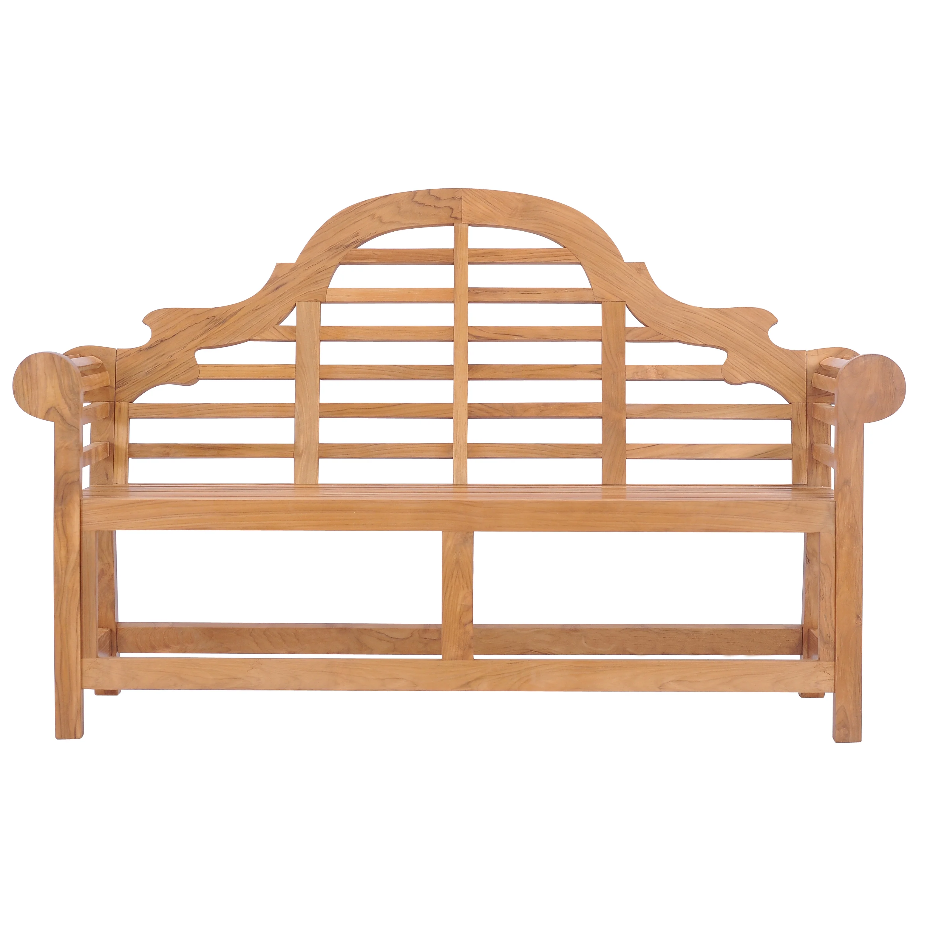 Teak Wood Lutyens Double Outdoor Bench