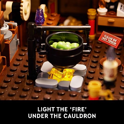 LEGO Ideas Disney Hocus Pocus: The Sanderson Sisters' Cottage Collectible Building Set, Unique Gift Idea for Adults and Fans of Disney Movie Hocus Pocus, Includes Sanderson Sister Minifigures, 21341
