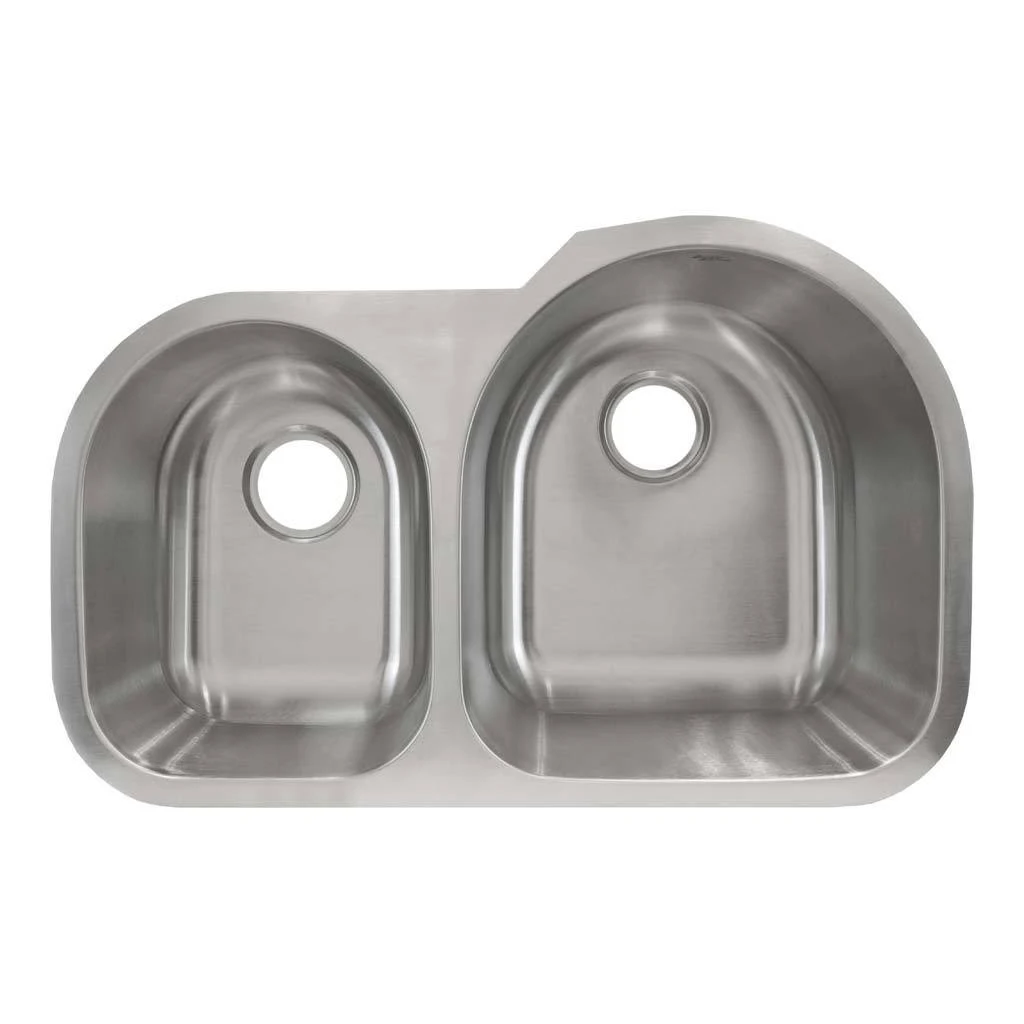 LessCare L203L 30.5x22 L x 19.63x22 W Undermount Double Basin Kitchen Sink