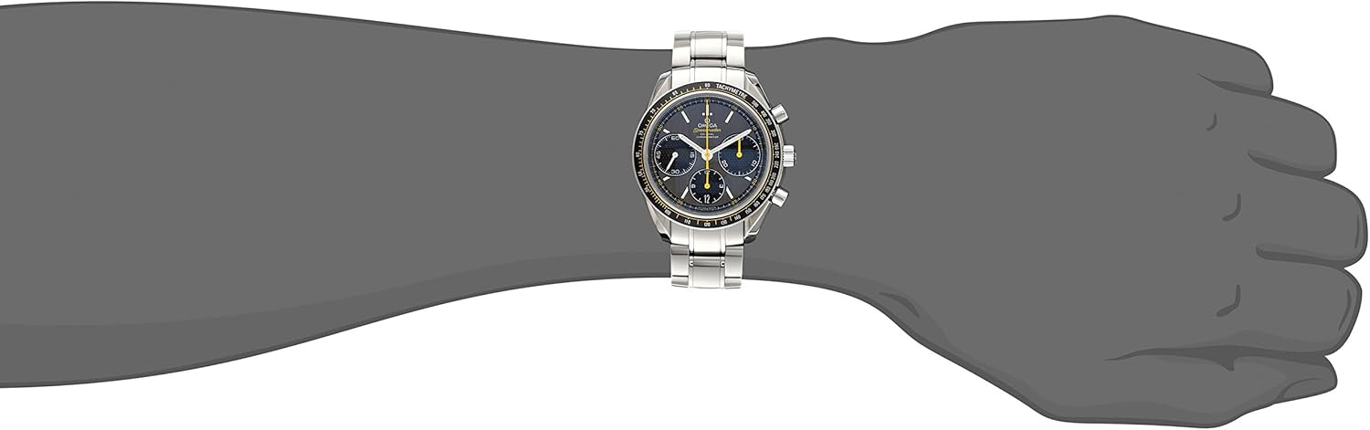 Omega Men's 326.30.40.50.06.001 Speed Master Racing Analog Display Swiss Automatic Silver Watch