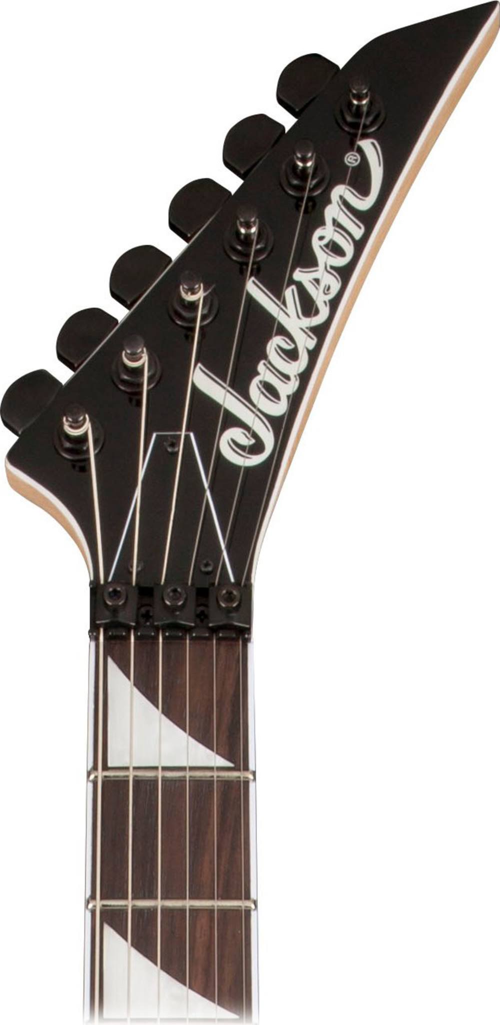 Jackson JS32 King V Electric Guitar White with Black Bevel
