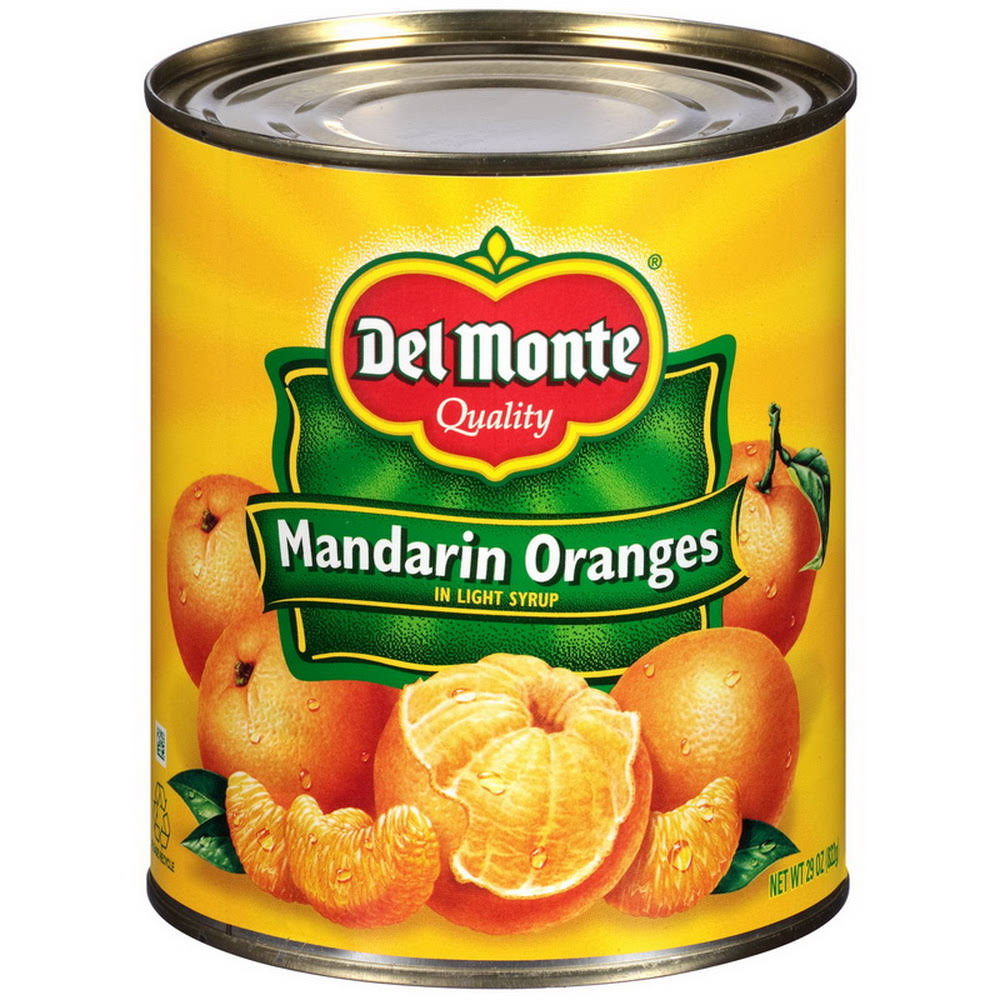 Del Monte 29 oz. Mandarin Oranges in Light Syrup - 12/Case