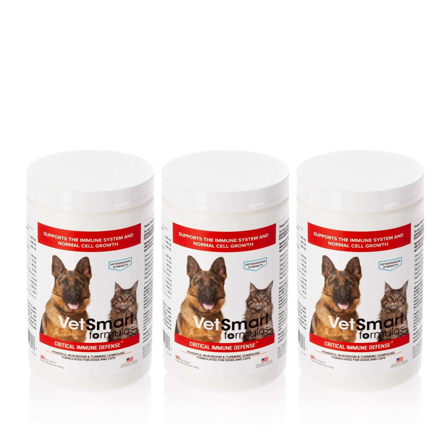 VetSmart Formulas Critical Immune Defense for Dogs &amp; Cats Supports Normal cell growth - Pet Supplies online store