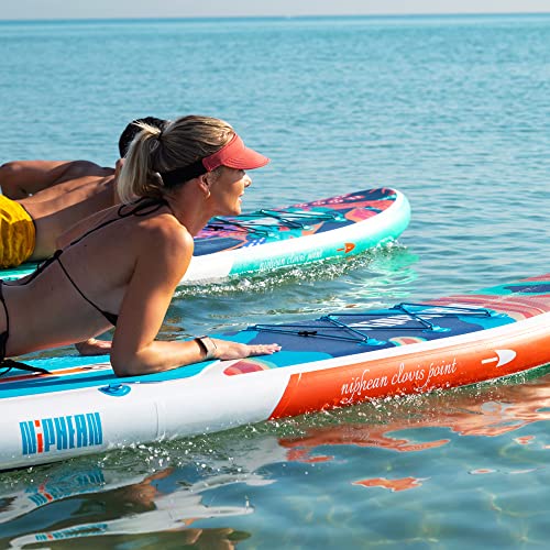 Inflatable Stand Up Paddle Board with SUP Accessories, Anti-Slip EVA Deck, 10’6’’ Inflatable Paddle Boards for Adults & Youth of All Skill Levels