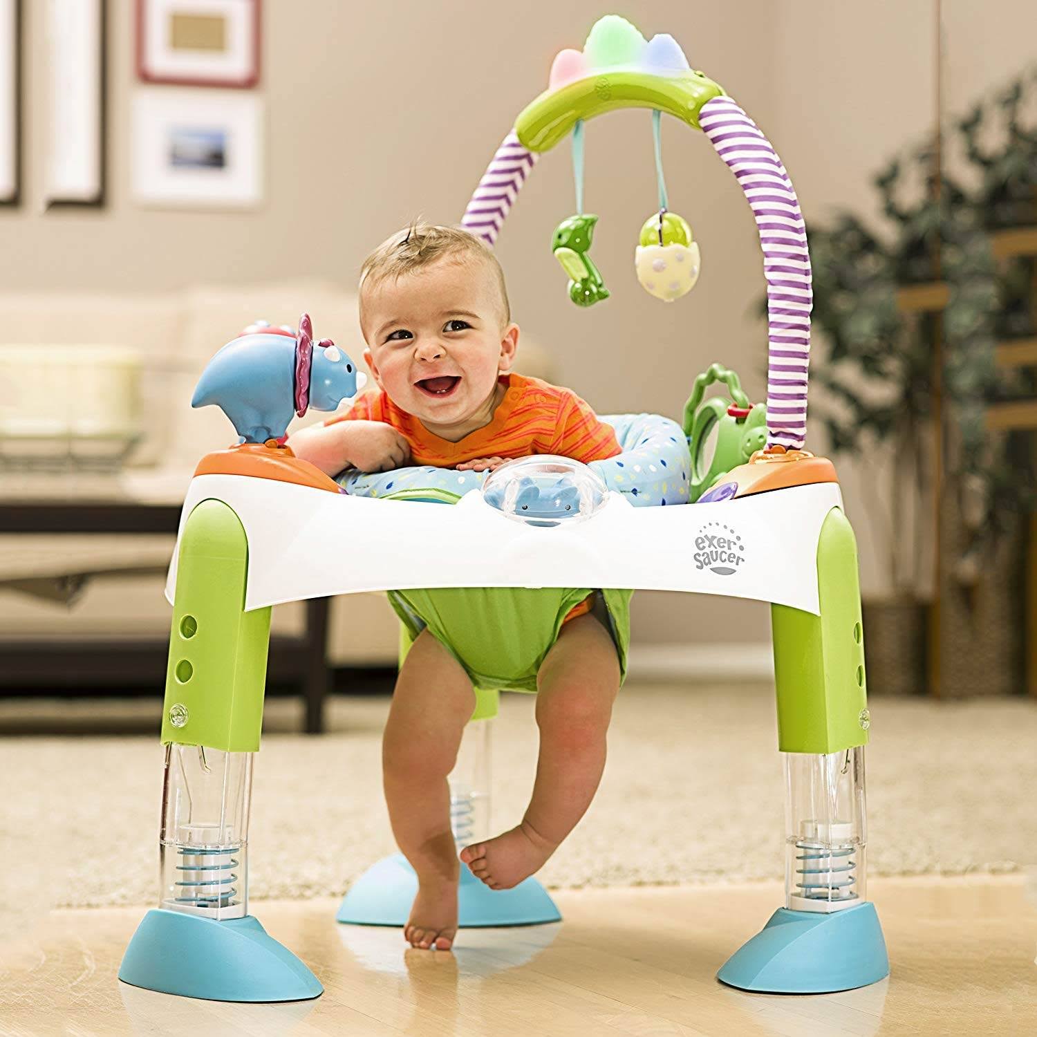 Evenflo Fast Fold + Go Activity Center (D Is for Dino)