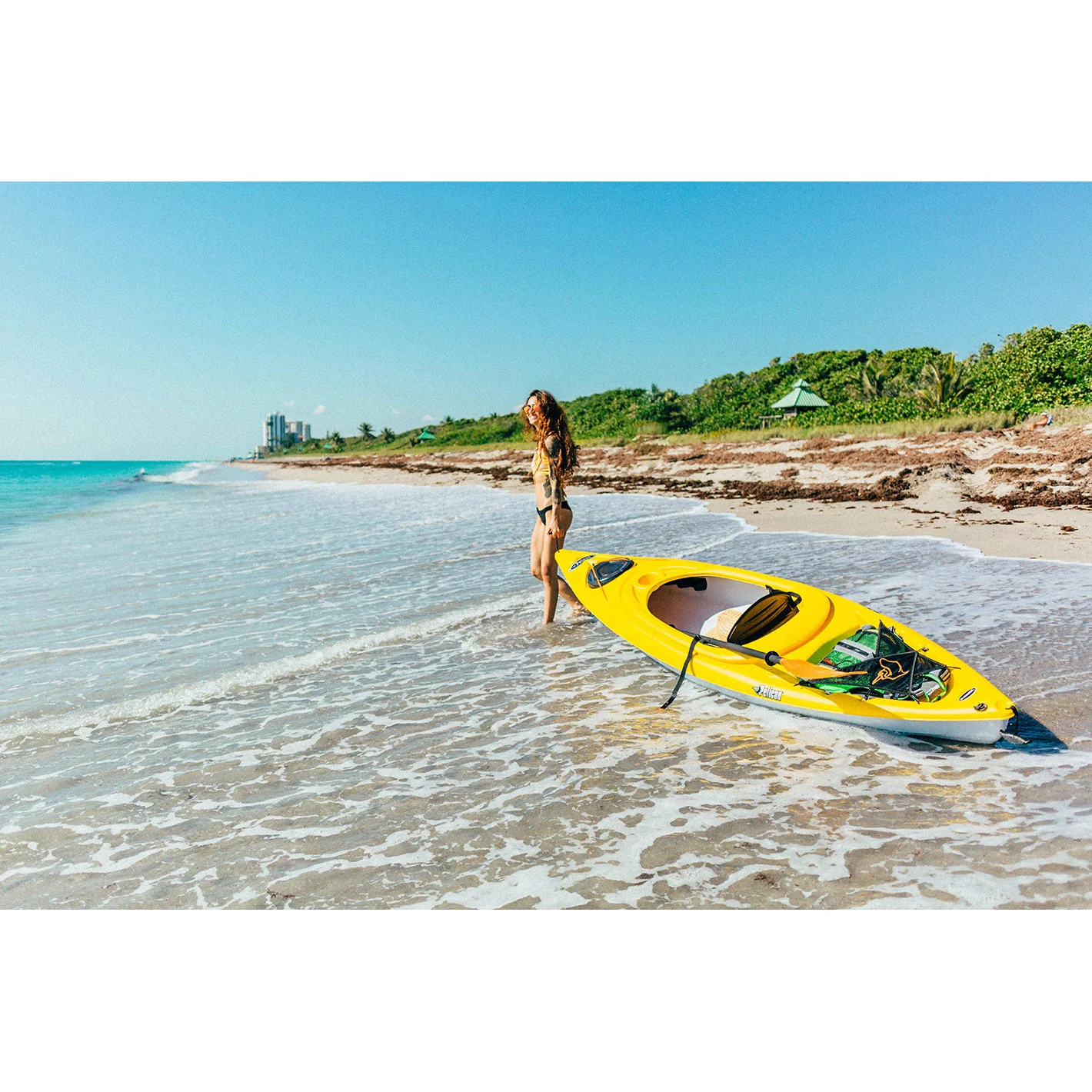 Pelican - Maxim 100X - Recreational Sit-In Kayak - 10 ft - Yellow
