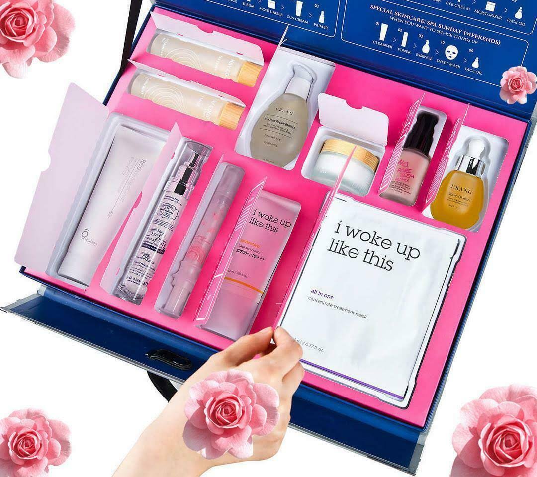 The Case Full of Seoul, Best of Korean Skincare, 11-Piece Set