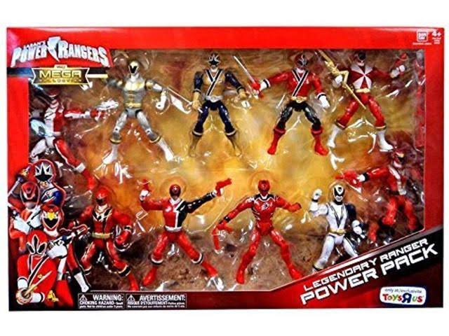Power Rangers The Mega Collection Legendary Ranger Power Pack Action Figure Set