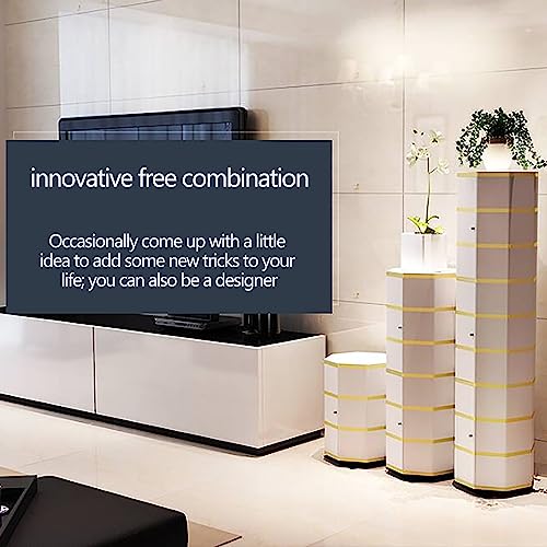 Rotating Shoe Rack Tower 360° Rotating Shoe Cabinet Round Shoe Rack Organizer Tower Shoe Rack Creative Rotating Shoe Cabinet Staircase Storage Vertical Living Room Home Shoe Rack Shoe Ca