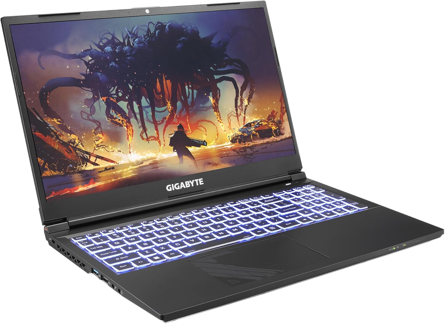 GIGABYTE G5 KE - 15.6" FHD 144Hz, NVIDIA GeForce RTX 3060 Laptop GPU 6GB GDDR6, Intel Core i5-12500H, 16GB Memory, 512GB SSD, Win11 Home, Gaming Laptop (G5 KE-52US213SH-R) (Renewed)