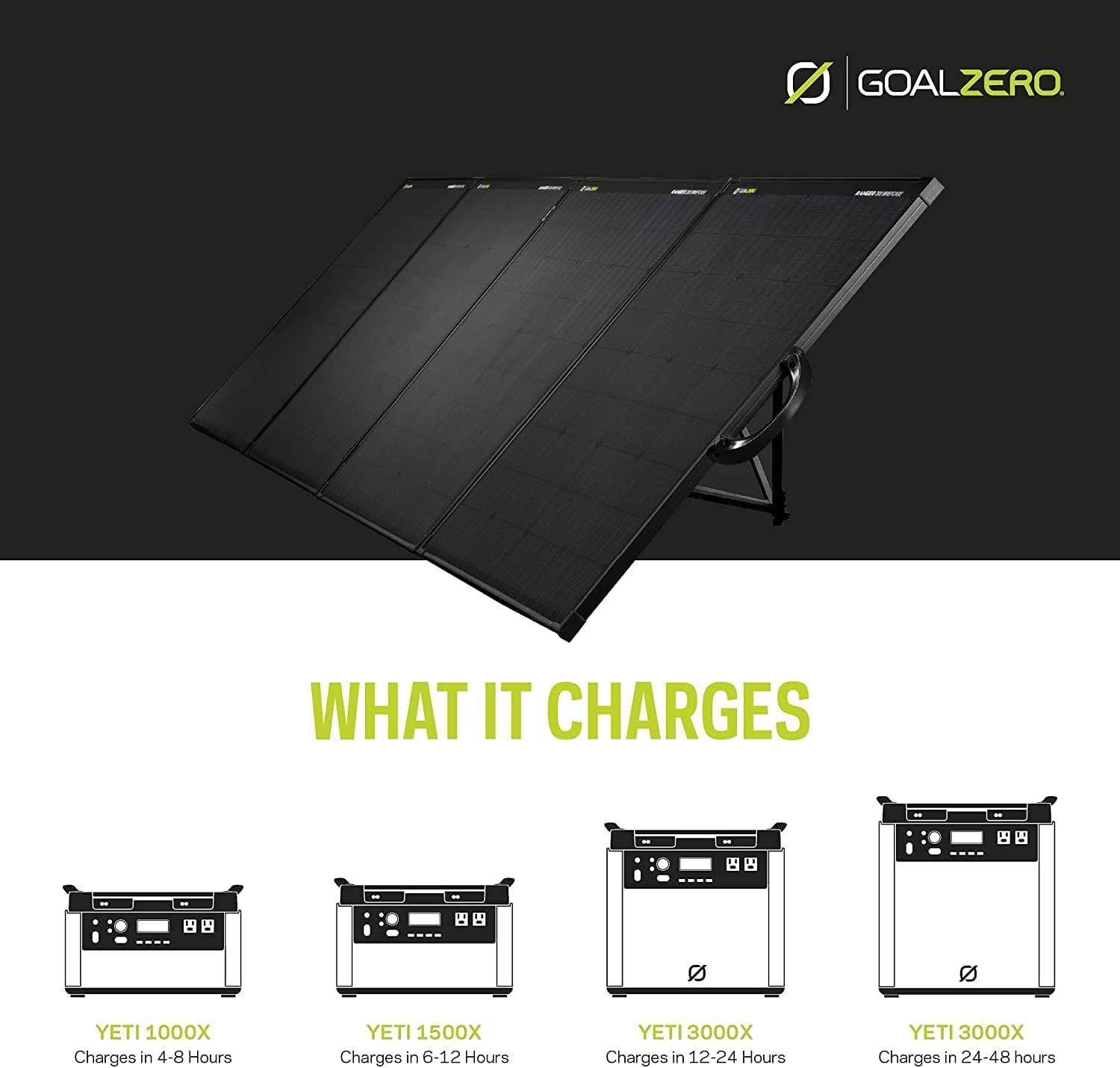 Goal Zero Yeti 6000X Portable Power Station, 6,071-Watt-Hours Portable Lithium-Battery Generator with 2,000-Watt AC Inverter, Solar Generator for Indoor and Outdoor Use