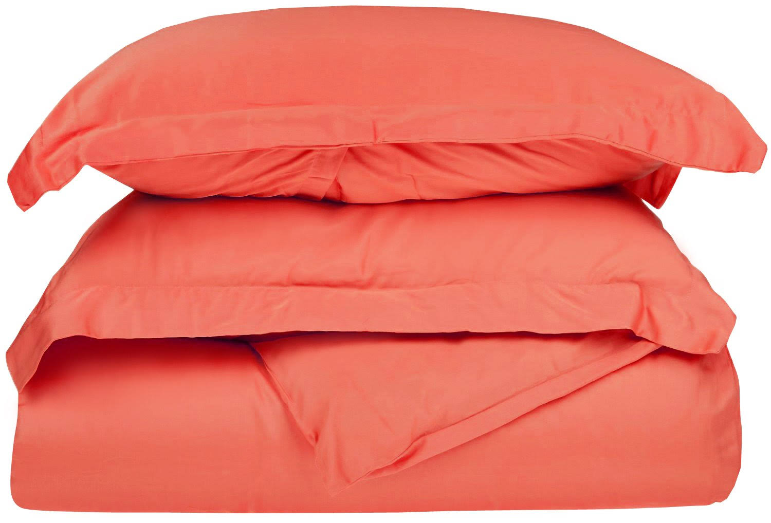 Superior 300 Thread Count Cotton Solid Duvet Cover Set Gold Other King/California King