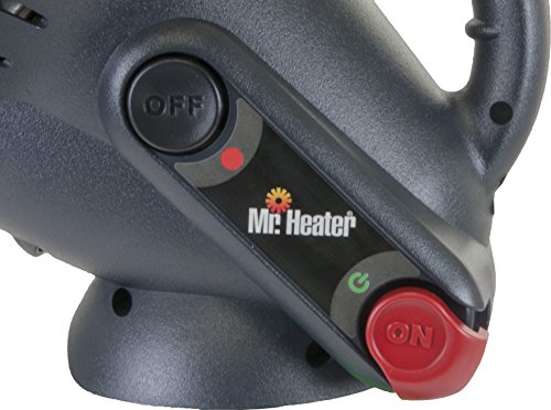 Mr. Heater Portable Buddy with Adaptor for Gas Heating Cartridge System with 7/16 Thread