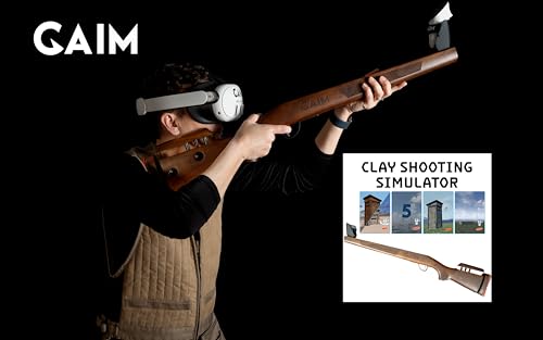 GAIM Clay Shooting Virtual Reality Simulator | Fixed Laminate Stock Edition