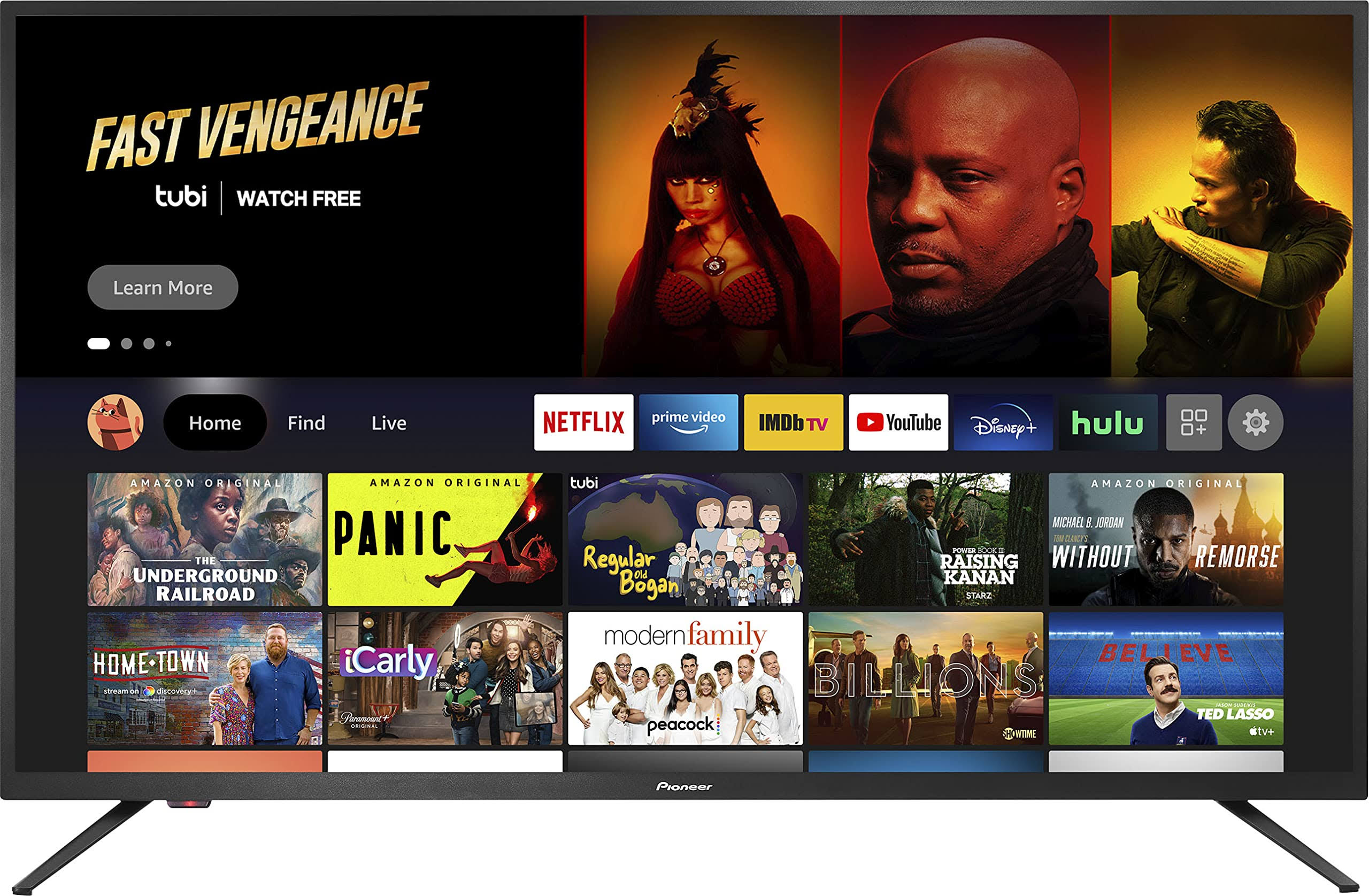 All-New Pioneer - 43-Inch PN43951-22U LED 4K UHD Smart Fire TV