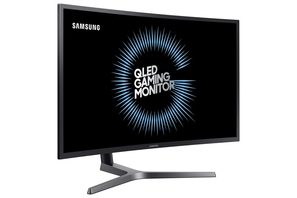 SAMSUNG 27" Curved QLED Gaming Monitor with Quantum Dot (2560 x 1440) Monitor LC27HG70QQNXZA
