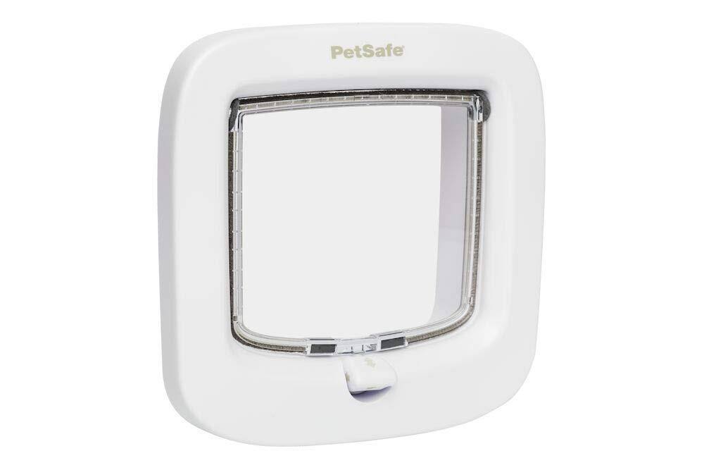 PetSafe Manual 4 Way Locking Cat Flap White