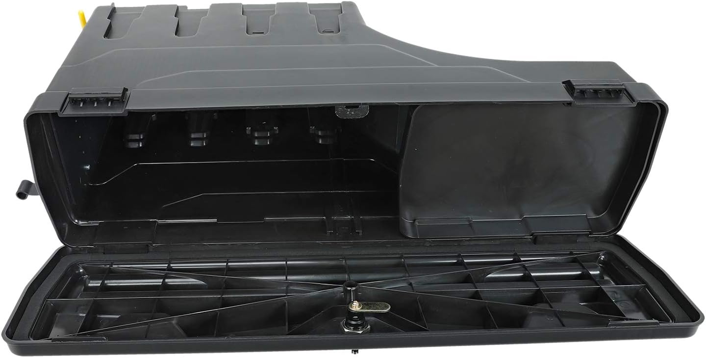 LucaSng Truck Bed Storage Box Tool Box Compatible with Tacoma 2005-2019 Rear Left Driver Side Lockable Storage Box Replaces SC401D