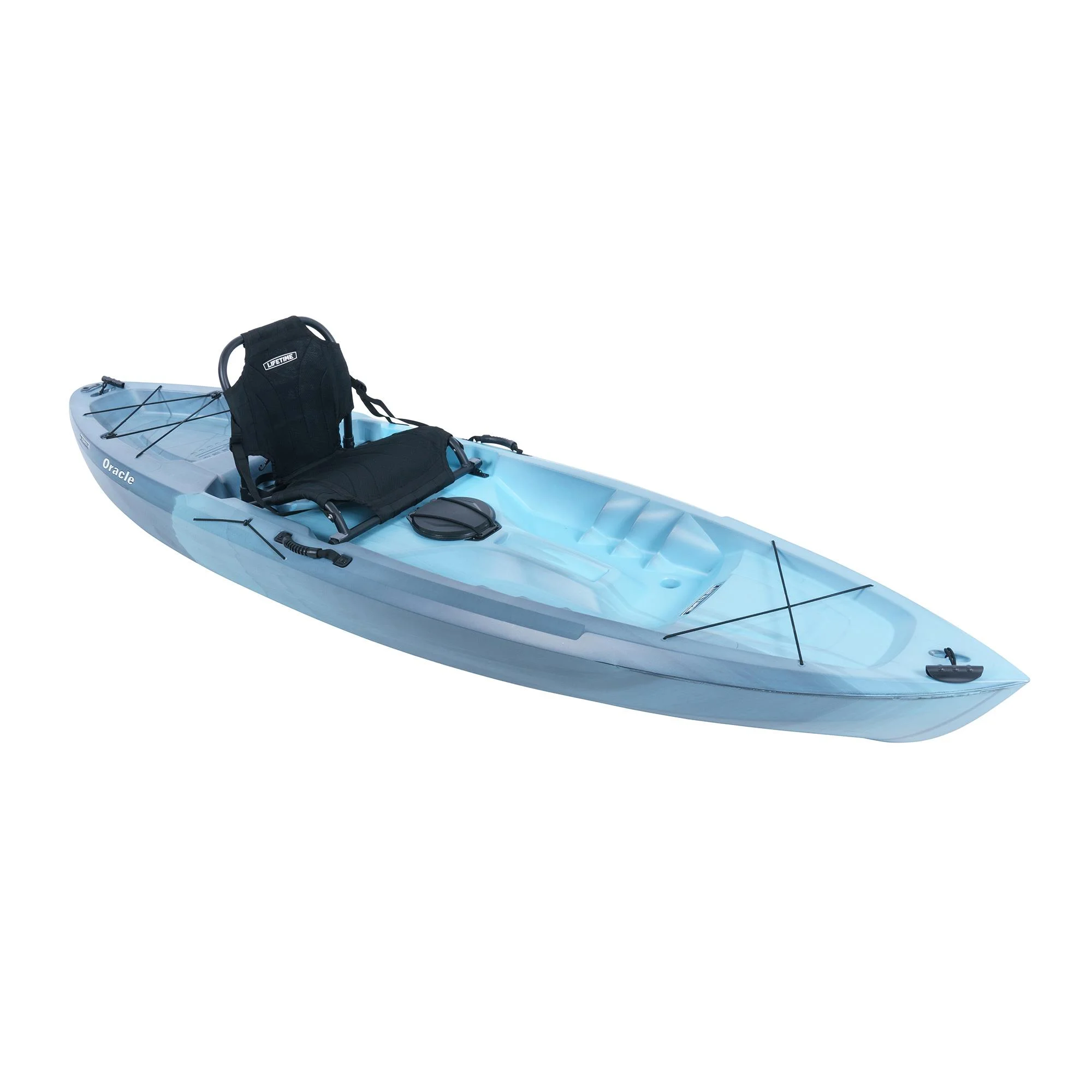 Lifetime Oracle 123 Sit-on-Top Kayak, Dragonfly Blue (91216)