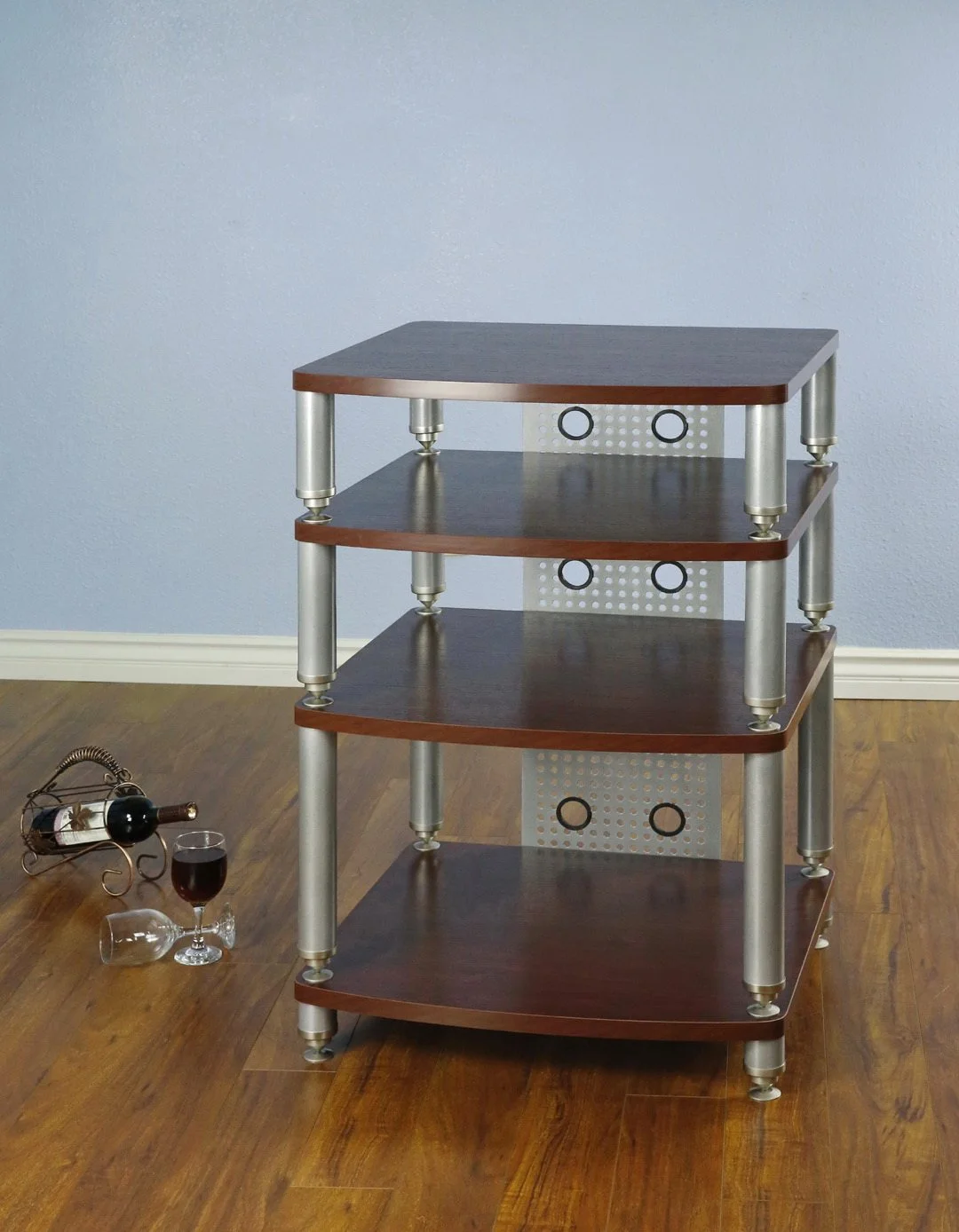 Audio/Video Rack for Hi Fi with 4 shelves