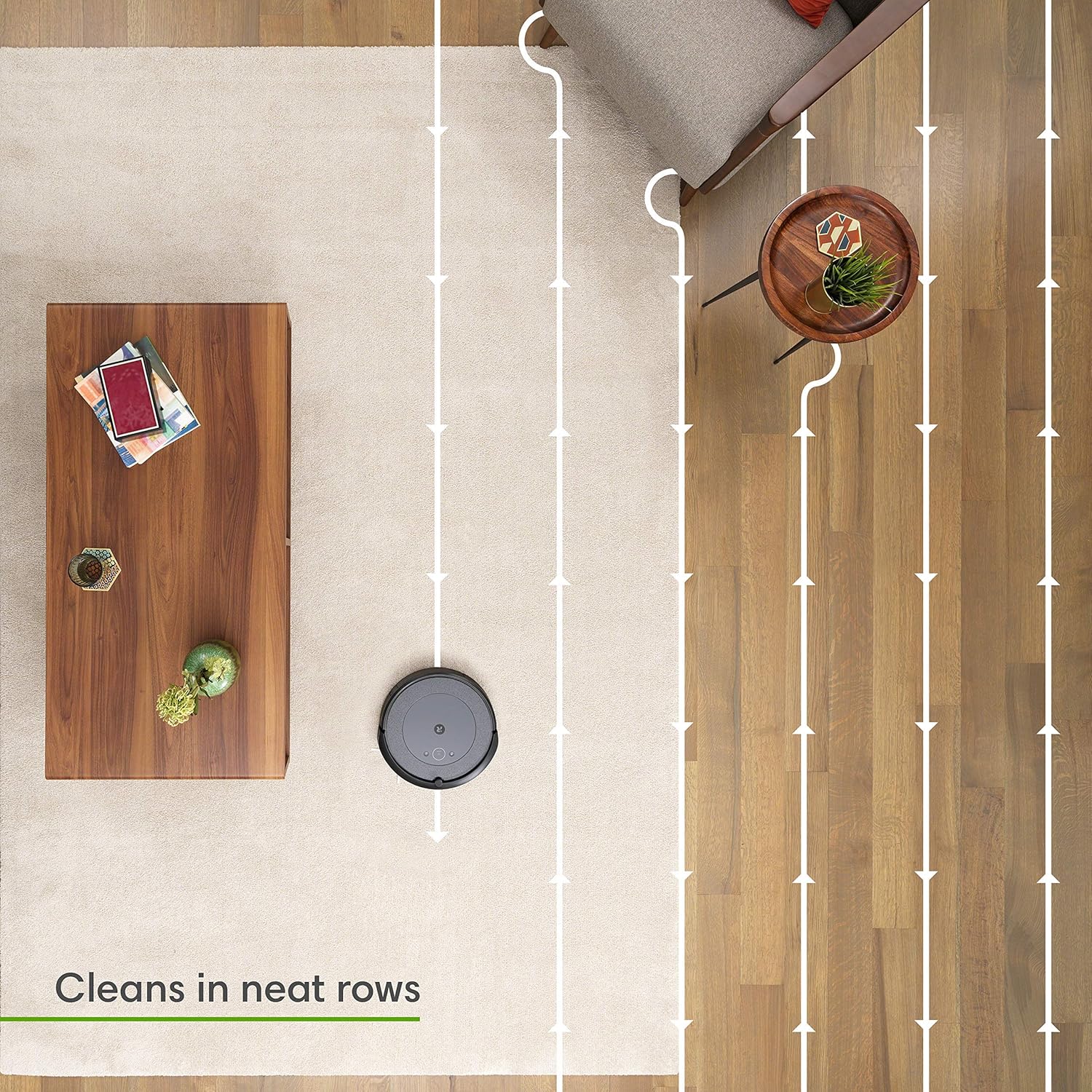 iRobot Roomba i3 Wi-Fi Robot Vacuum - Vacuum Only (Renewed)