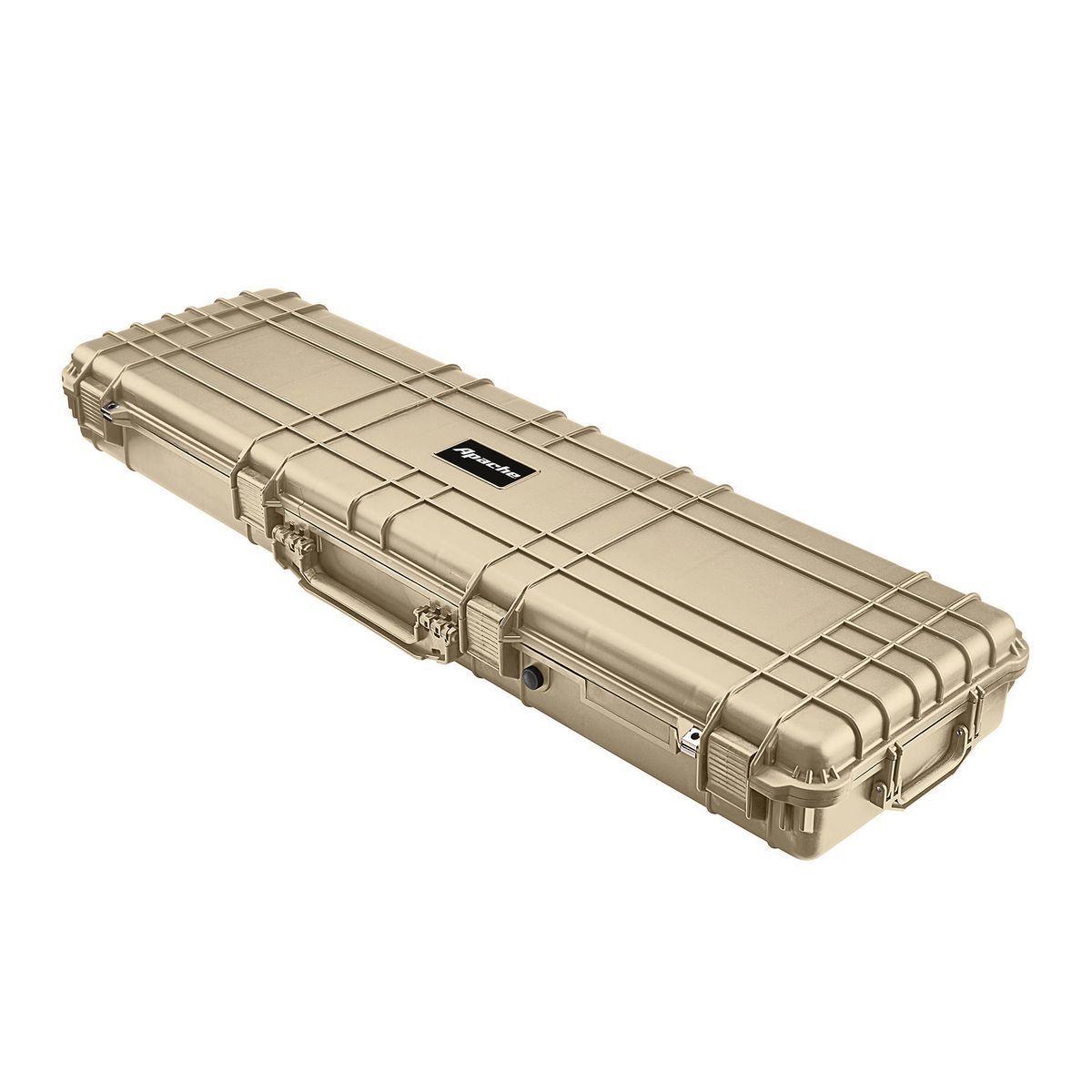 APACHE 9800 Weatherproof Protective Rifle Case, Long, Tan