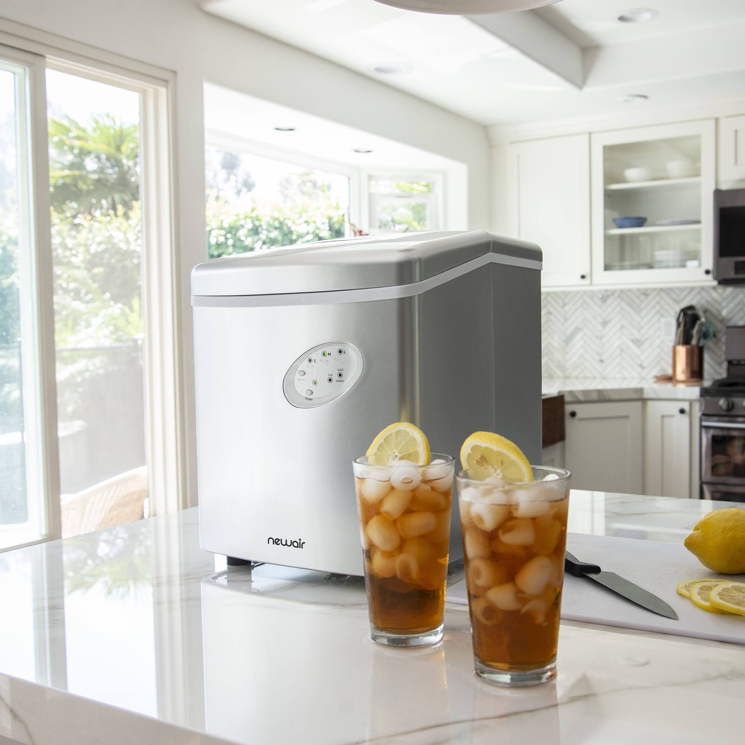 NewAir Countertop Ice Maker - Silver