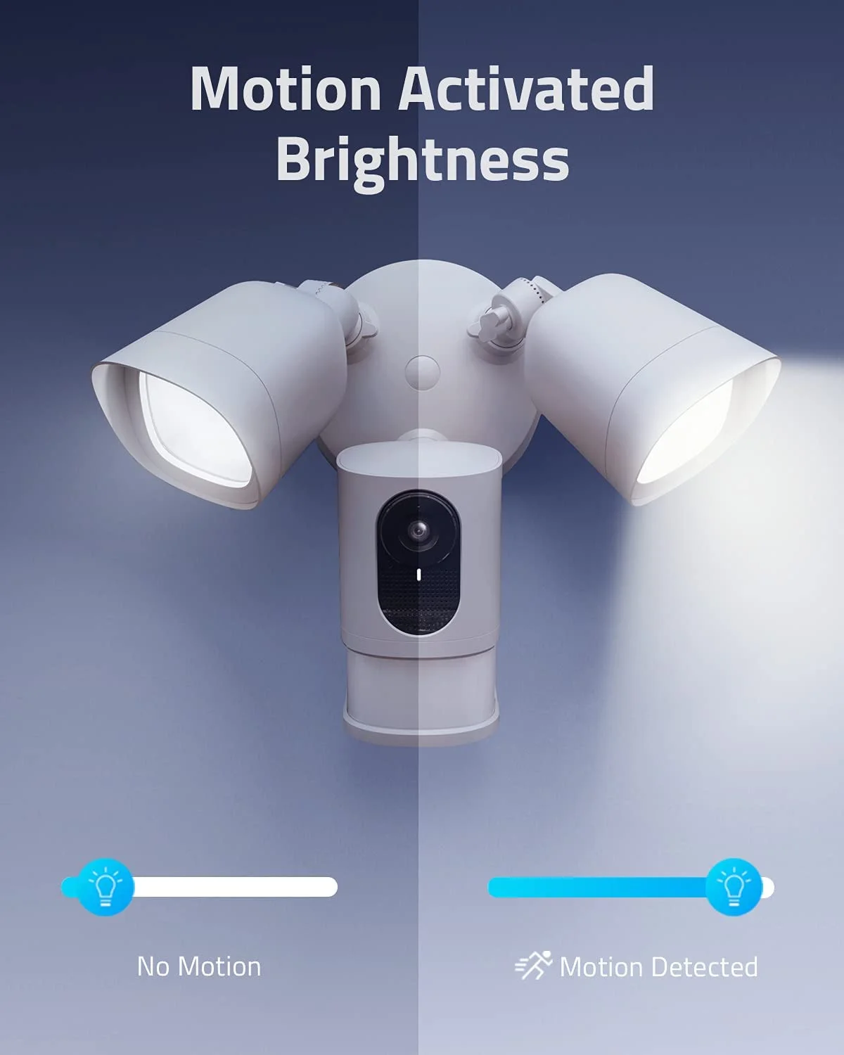 Anker eufy Floodlight Cam 2 Outdoor Security Camera (2K) 2-Way Audio Weatherproof