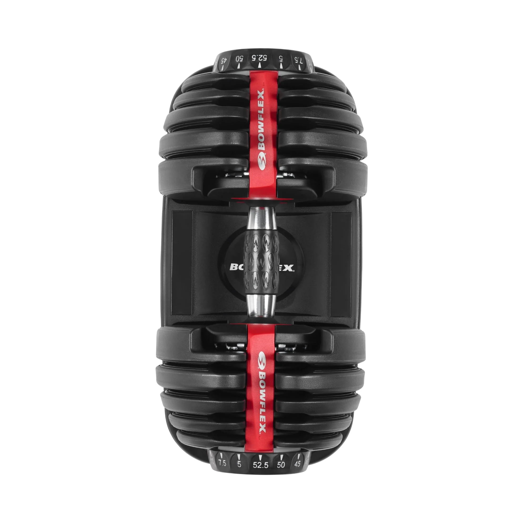 Bowflex SelectTech 552 Dumbbell, Adjustable, Single, Free 2-Month JRNY Membership