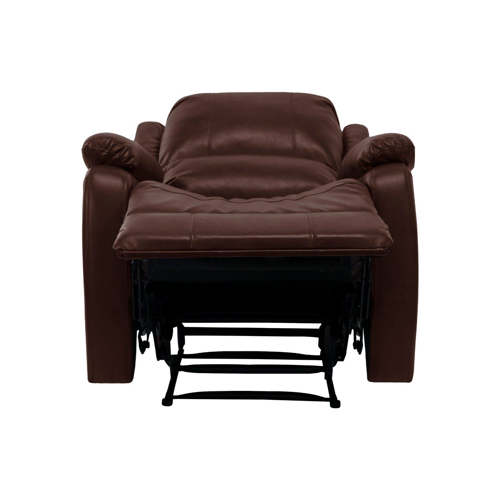 RecPro Charles 30x22 RV ZWR Zero Wall Recliner Chair Mahogany RV Furniture