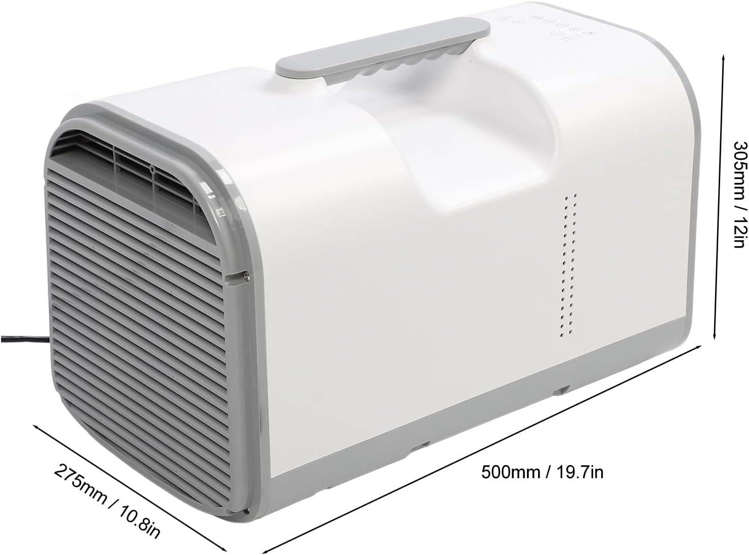 Portable Air Conditioner, Multifunctional Portable Air Conditioner Fan, Reliable and Energy Efficient for Outdoor Camping (US Plug 110V)