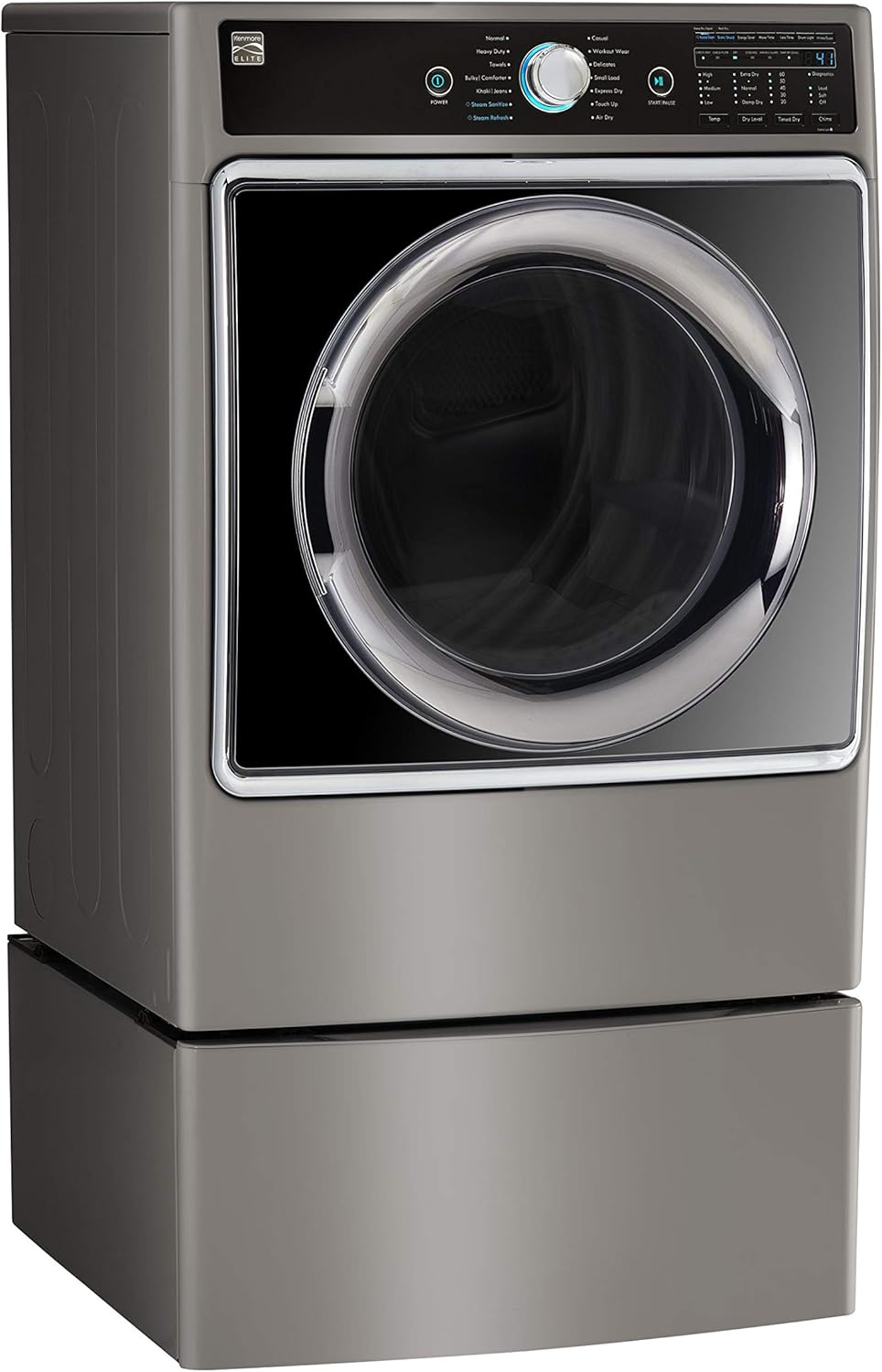 Kenmore Top-Load 7.0 cu. ft. Electric Washer and Dryer Bundle with Wrinkle Guard -White