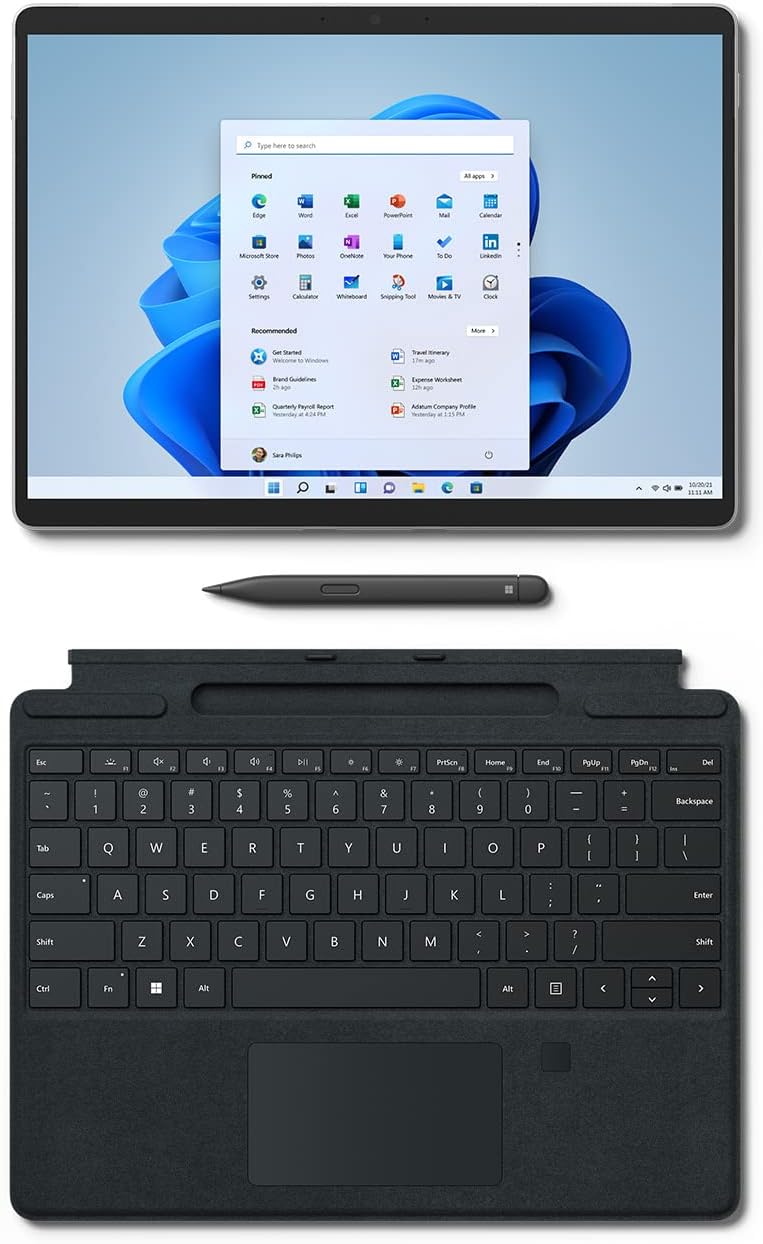 Microsoft Surface Pro 8-13" Touchscreen - Intel® Evo Platform Core™ i5-16GB Memory - 256GB SSD - Device Only - Graphite (Latest Model)